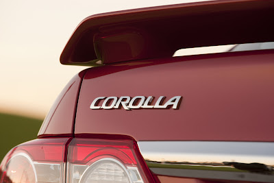 2011 Toyota Corolla Badge View