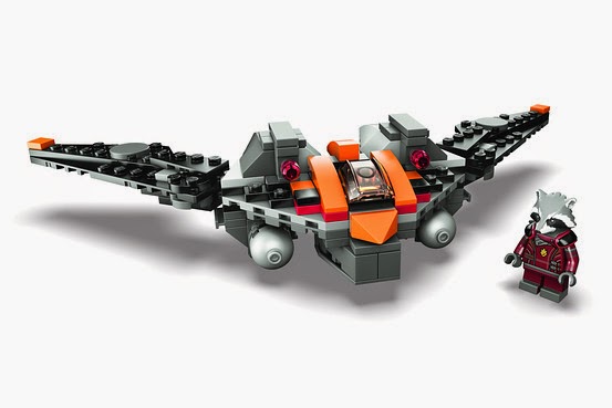 San Diego Comic-Con 2014 Exclusive Marvel's Guardians of the Galaxy “Rocket’s Warbird” LEGO Box Set