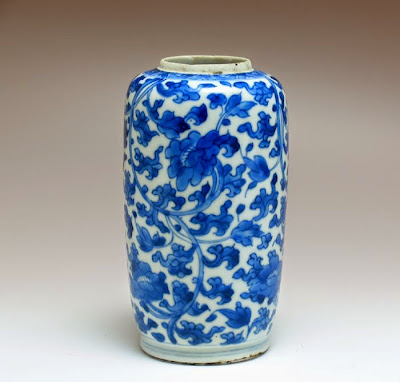 <img src="Rare Kangxi vase .jpg" alt="blue and white vase with flowers ">
