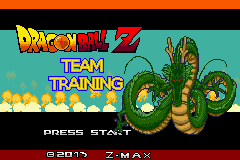 Dragon Ball Z: Team Training GBA ROM Hack Cover