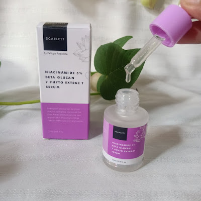 tekstur niacinamide serum