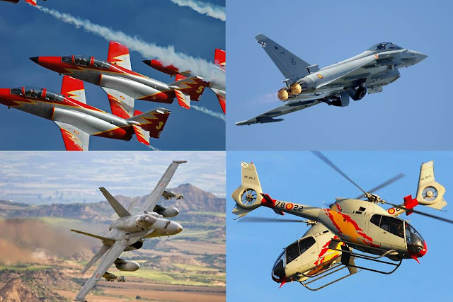 SPANISH AIR FORCE DEMO TEAMS SCHEDULE 2018