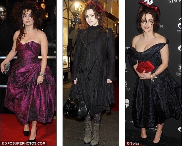 helena bonham carter fashion. Helena Bonham Carter has