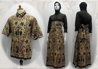 PO L MODEL BAJU BATIK WANITA MODERN 2013