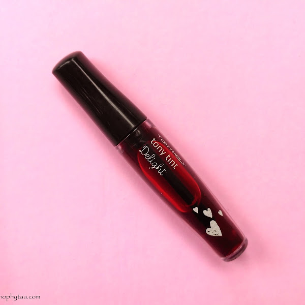 Review Tony Moly Tony Tint Delight -  #01 Cherry Pink 