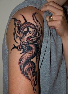 Dragon tattoo for men