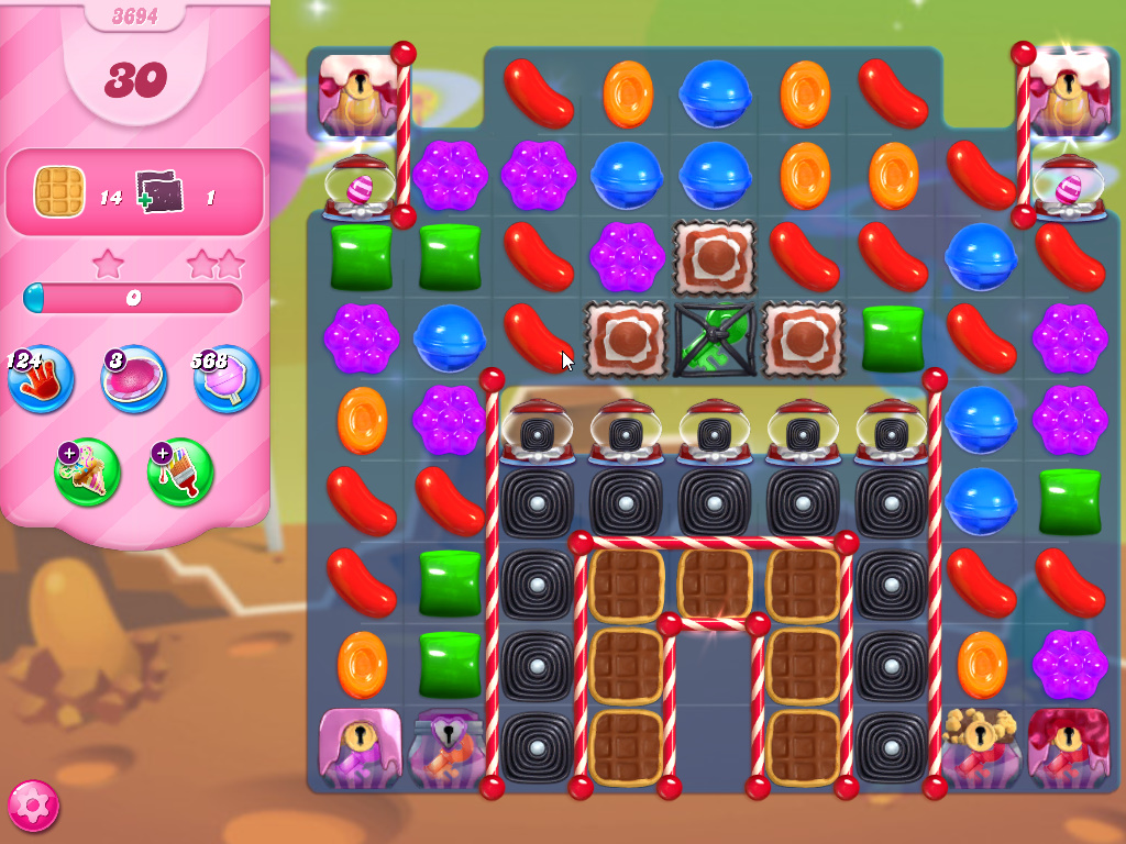 Candy Crush Saga level 3694