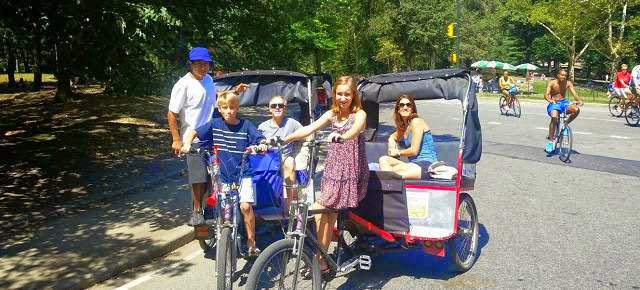 Central Park Tours by Pedicabs