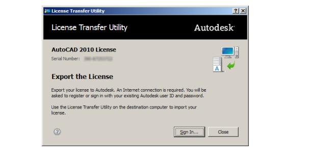 Autocad S Stuff How To Use Autocad License Transfer Utility