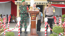 Forkopimda Indramayu Gelar Apel Pasukan Operasi Ketupat Lodaya 2023 