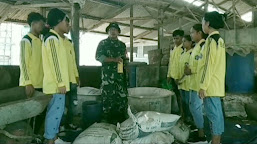 Rela Datang Dari NTT, Pelajar SMK Pelajari Fermentasi Pakan Ternak Inovasi Babinsa  Situbondo 