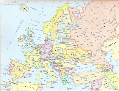 mapa de europa. mapa europa fisico. mapa