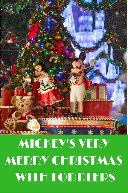 Tips for attending Mickey's Very Merry Christmas Party With Toddlers 