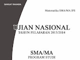 Kisi-Kisi Soal dan SKL Ujian Nasional (UN) 2014  Matematika SMA/MA- IPS 