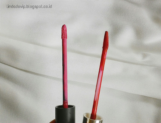 Mineral Botanica Soft Matte Lip cream vs. Wardah Exclusive Matte Lip Cream