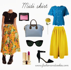 How to style a midi skirt, Fashion and Cookies, fashion blogger