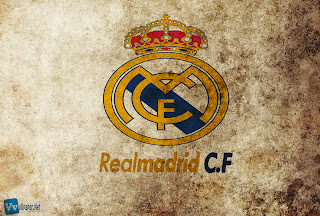 Real Madrid CF Logo Design HD Wallpaper