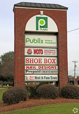 Publix #476 sign - Pinetree Shopping Center - Thomasville, GA - The Sing Oil Blog