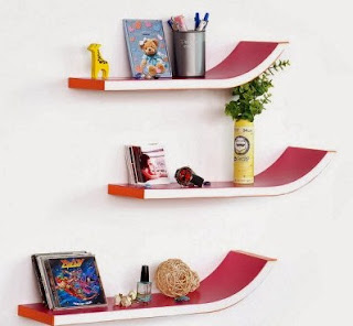 The idea Creating Beautiful Wood Shelf on wall