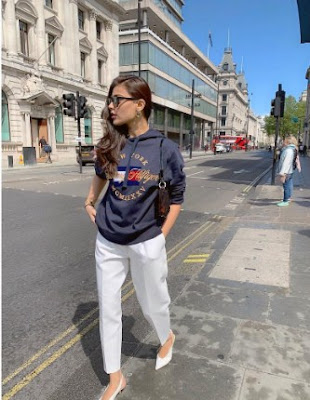 Popular fashion Model Sadaf Kanwal Latest Clicks in London