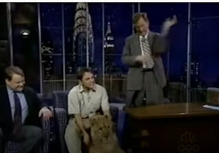 Lion by Conan O'Brien's desk