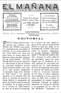 El Mañana - Revista de la Escuela 'Antonio Díaz' 1941