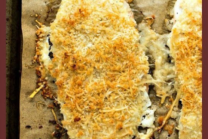 HEALTHY PARMESAN CRUSTED CHICKEN