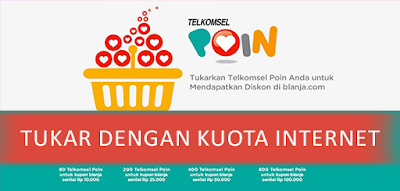 Cara Mudah Tukar Telkomsel Poin dengan Paket Internet 2019 