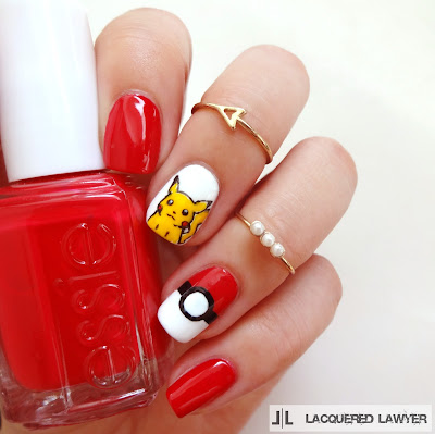 Pokemon Nail Art