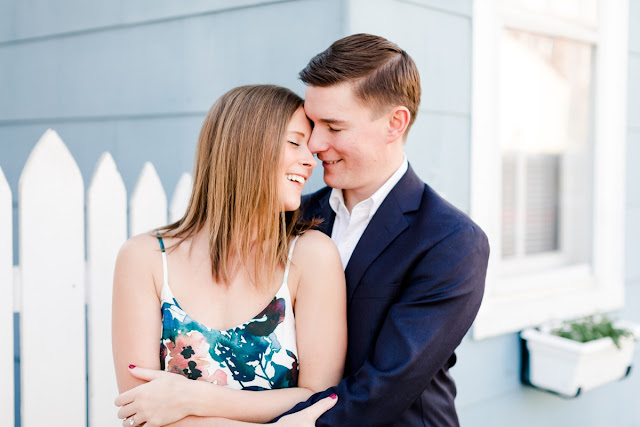 Fall Downtown Annapolis Engagement Session photographed by Heather Ran Photography