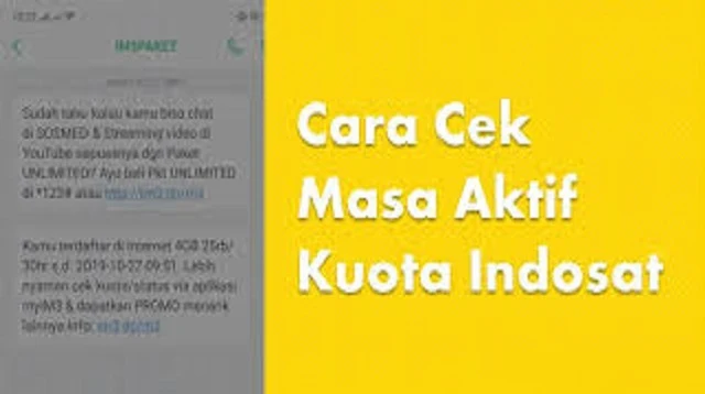 Cara Cek Masa Aktif Kartu Indosat