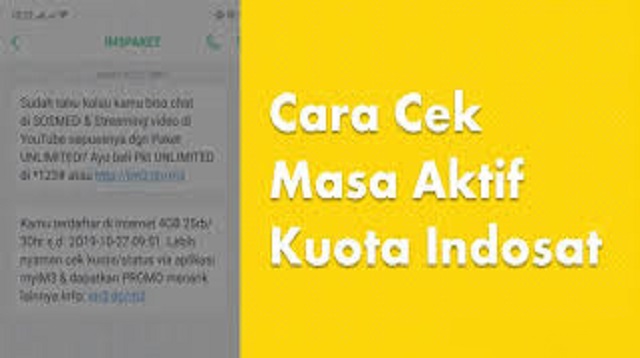 Cara Cek Masa Aktif Kartu Indosat