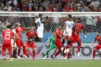 Statistik Hasil Pertandingan Swiss Vs Kosta Rika - Piala Dunia 2018 Grup E