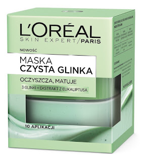 Loreal maska czysta glinka oczyszczająco matująca