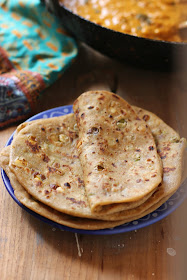 sprouts stuffed paratha, sprouts,paratha