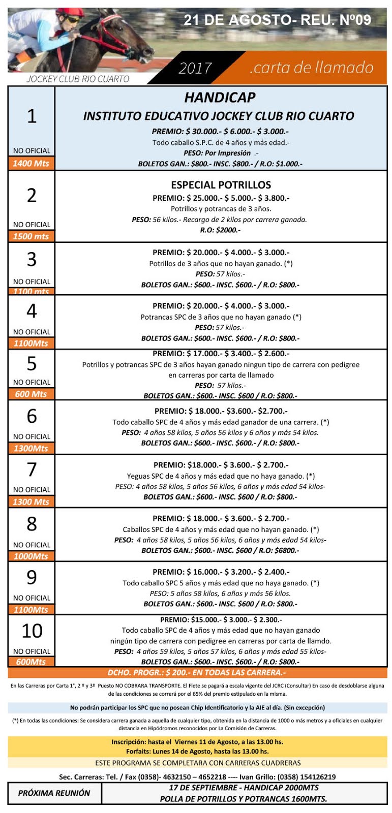 HIP RIO CUARTO CARTA AGOSTO