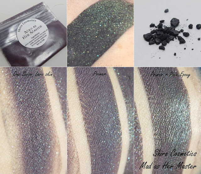 Shiro Cosmetics Marauders, Mugwumps, and Muggles Eyeshadow Mad as her master