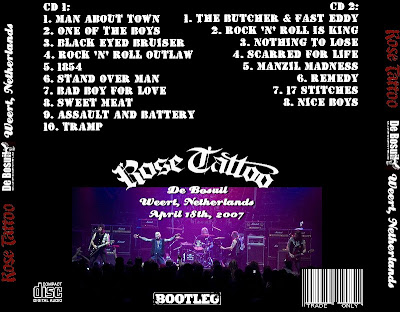 Rose Tattoo - Live At De Bosuil, Weert, 