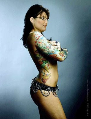 I don't find tattoos attractive on a woman at all.