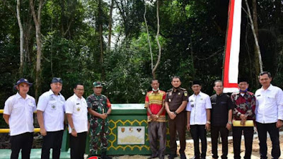 Kegiatan Karya Bhakti TNI Kodim 0412/LU Dalam Rangka Siapkan Wilayah Pertahanan Telah Resmi Ditutup