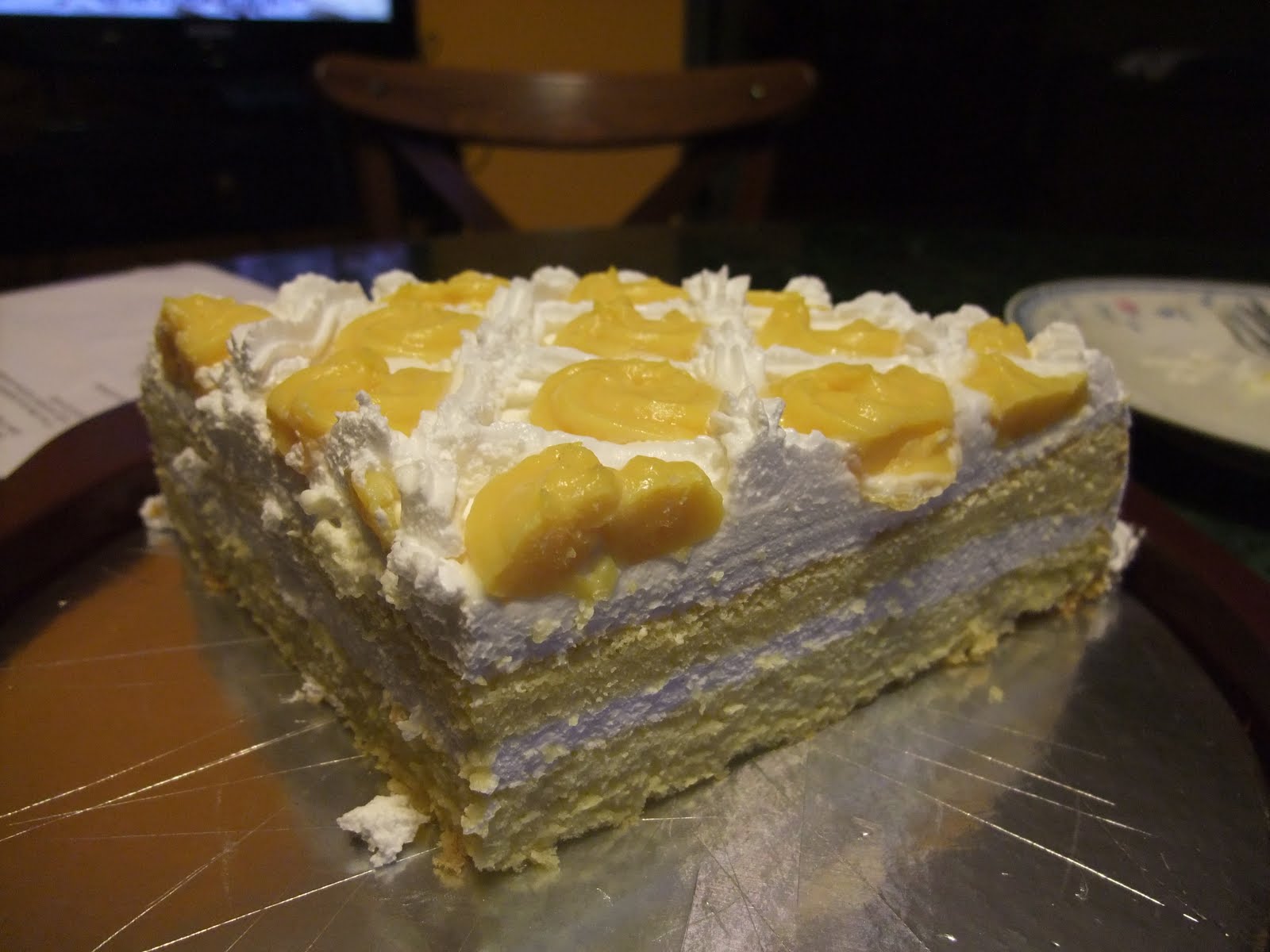 Veronica s Kitchen Durian  Mousse Cake 