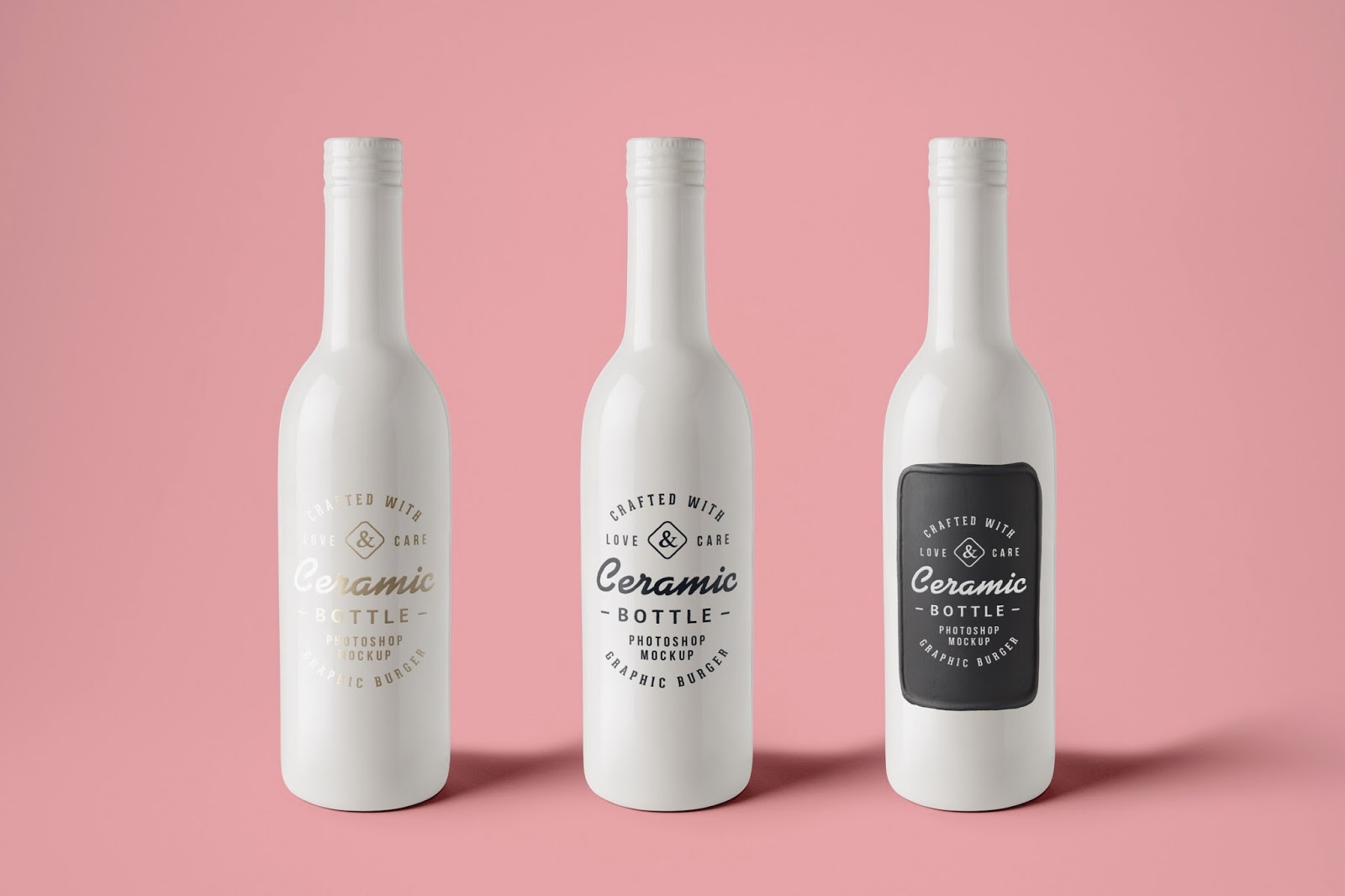 Ceramic Bottles MockUp