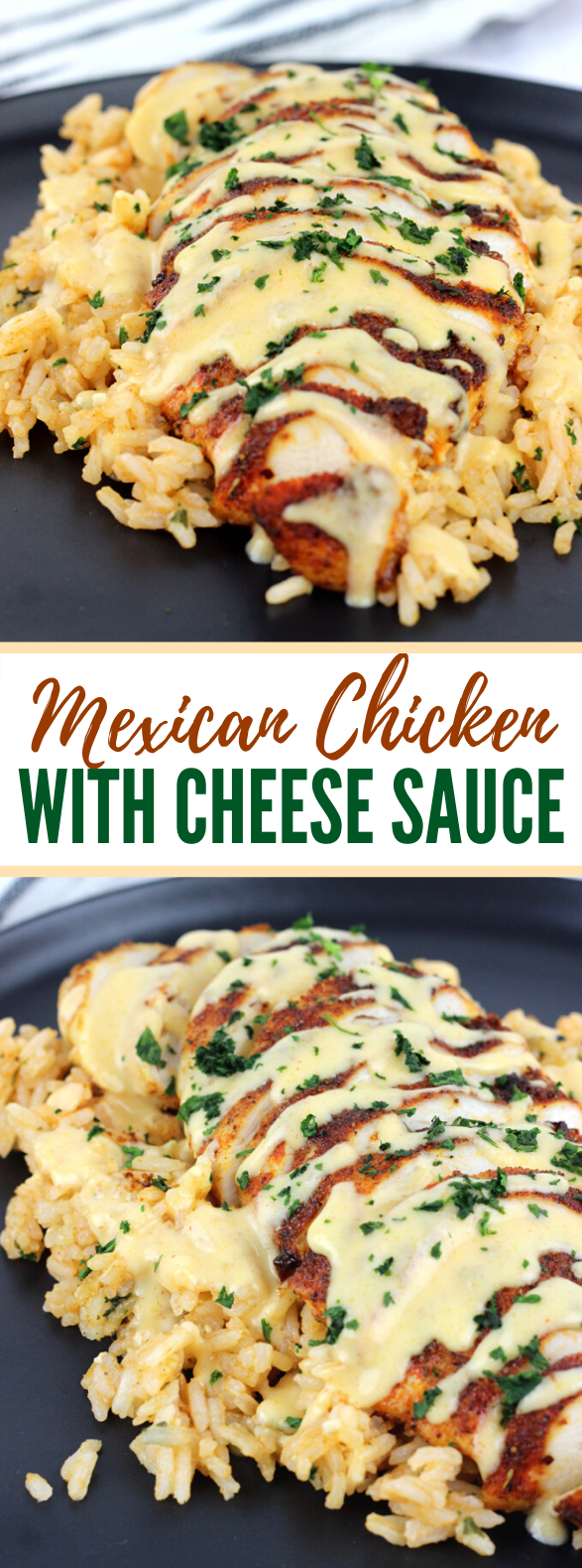 MEXICAN CHICKEN WITH CHEESE SAUCE #dinner #meals