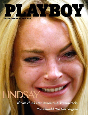 Lindsay Lohan Playboy cover OUCH Email ThisBlogThis