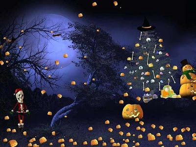 Halloween Christmas Cards