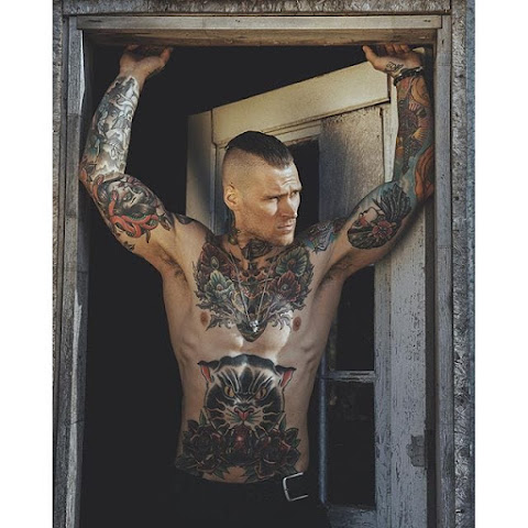 Marshall Perrin Is NOT Your Average Tattooed Model, He Saves Lives Too