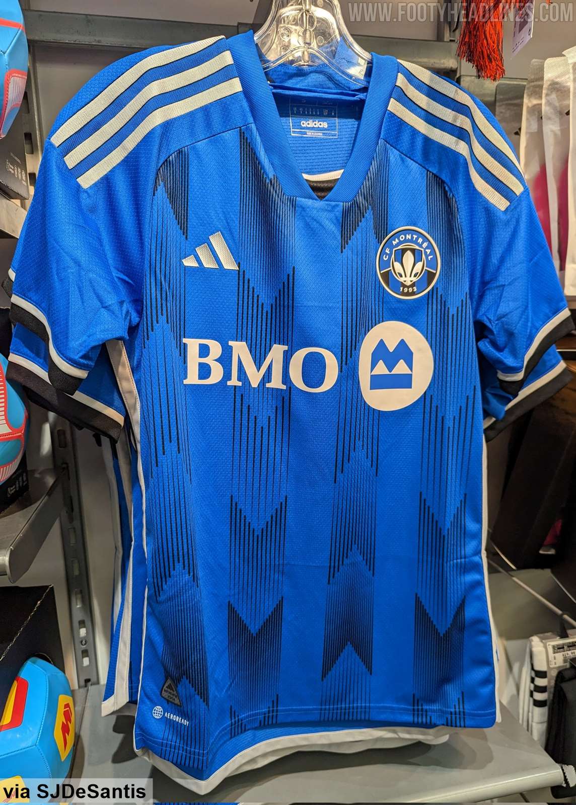 Adidas lança nova camisa titular do CF Montreal para a MLS 2023