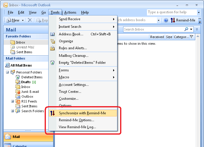 Remind-Me_with_Outlook_Conduit_Sync