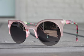 Floral Print Pink Sole Society Sunglasses