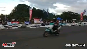 BREAKING NEWS, Ngeri, Kecelakaan Road Race Rantetayo, Pembalap Tabrak Lima Penonton Jadi Korban